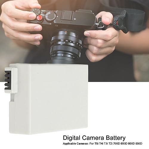Batería LP-E8 recargable de repuesto para cámara digital 550D T2i y 700D 2