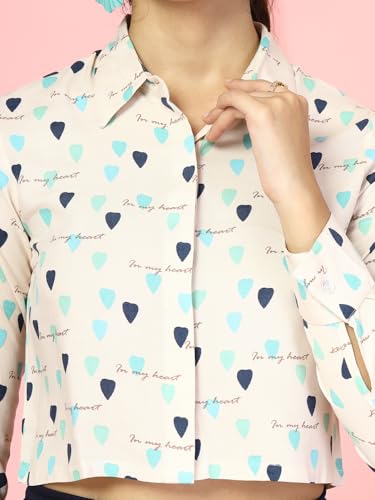 Image of OOMPH! Casual Crop Shirts for Women