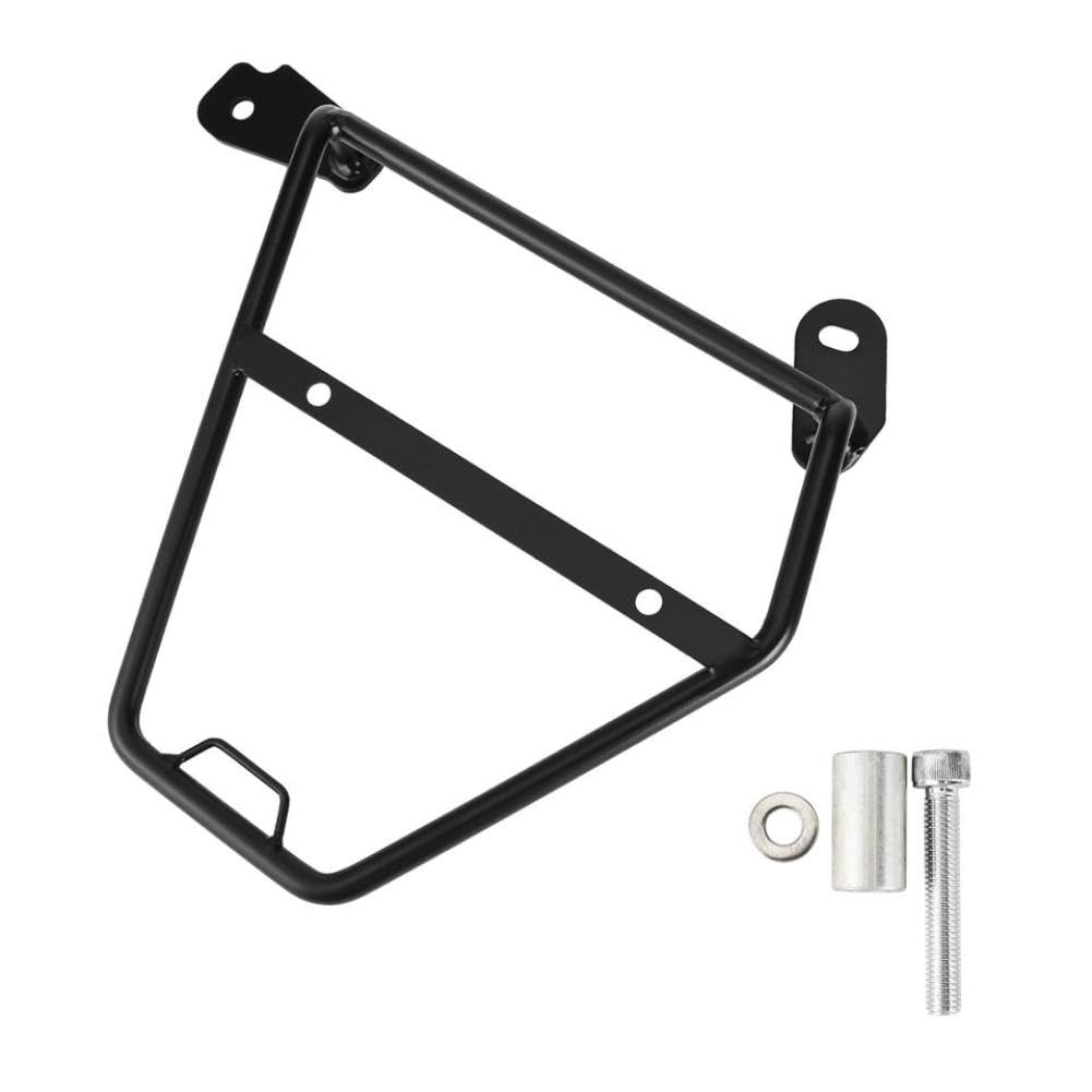 Cmaydmuma Left Black Saddlebag Support Mounting Bracket For Cb350 Gb350 Hness 2021 2022 2023 Compatible With Cb350 Gb350(Left)