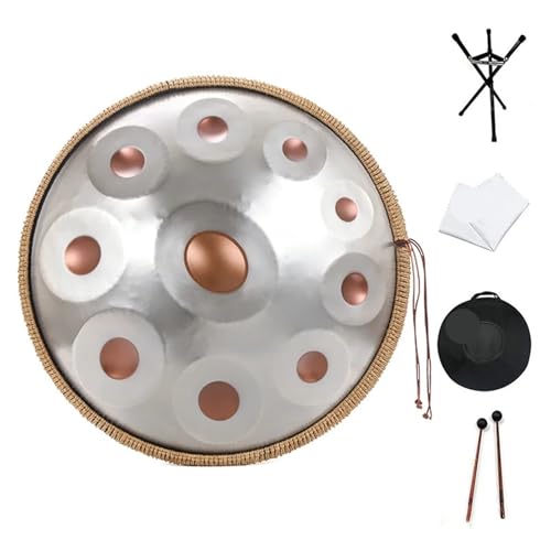 Tambor Handpan de acero 22 pulgadas 10 notas D menor