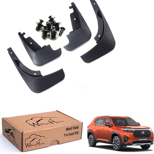Image of WolkomHome Mud Flap Compatible with Elevate - Durable Splash Guards for Car Exterior Protection