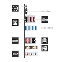 MSI PRO B650M-A WiFi Mainboard, Micro-ATX - Unterstützt Ryzen 9000, 8000 & 7000 Serie Prozessoren, AM5 - DDR5 Memory Boost 6400+MHz/OC, 2 x PCIe 4.0 x16, 2 x M.2 Gen4, Wi-Fi 6E – Ansicht 6