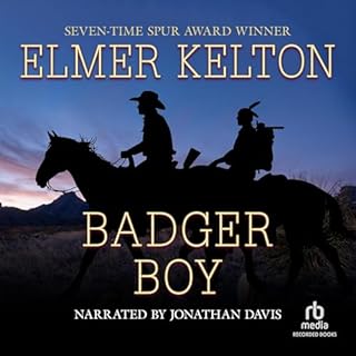 Badger Boy Audiolibro Por Elmer Kelton arte de portada