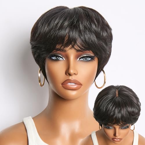 LUVME HAIR Ultra Throw On & Go Short Pixie Cut