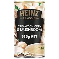Heinz Classic Creamy Chicken and Mushroom Soup Family Pack Classic Creamy Soup Canned Soup Tinned Soup 520g