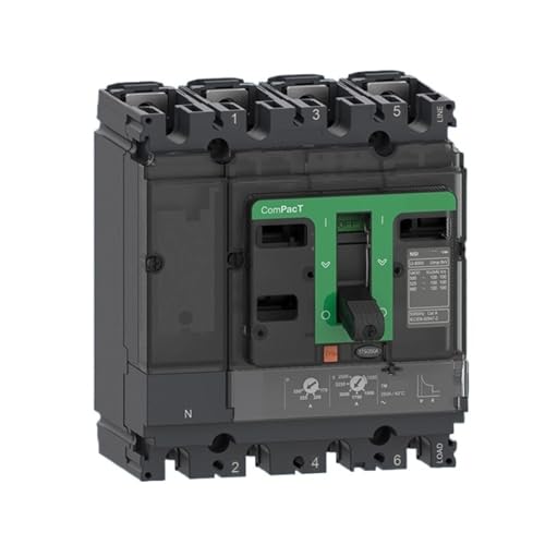 Disjoncteur NSX100F TMD 50 4P3D boîtier plastique pour réseau électrique