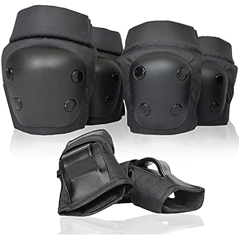 WeLLIFE Protection Kit for Children RGX Set 6 Pieces Elbow Pads Wrist and Hands for MTB, Skateboard, Bike, Skate, Scooter and Other Safety Sports Cover