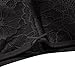 Women's Sexy Lace Panties Low Waist Sheer Mesh See Through Briefs 2026 Valentine Gift Fashion Cheeky Underwear(Black,X-Large)