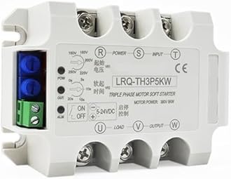 Three/Single Phase Motor Soft Starter Slow Start Module Solid State Relay Decompression and Step-Down Controller(Single 4KW Module)