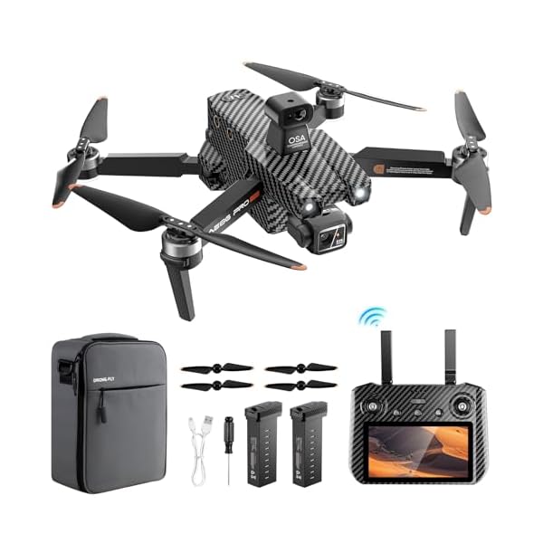 GPS Drone with 8K EIS Camera, 3-Axis Gimbal, Drones with Camera for Adults with Airdrop, 20000FT Transmission Range, Max Speed 50KM/H, 96Mins Max Flight Time, FAA-Compliant, Vertical Shooting