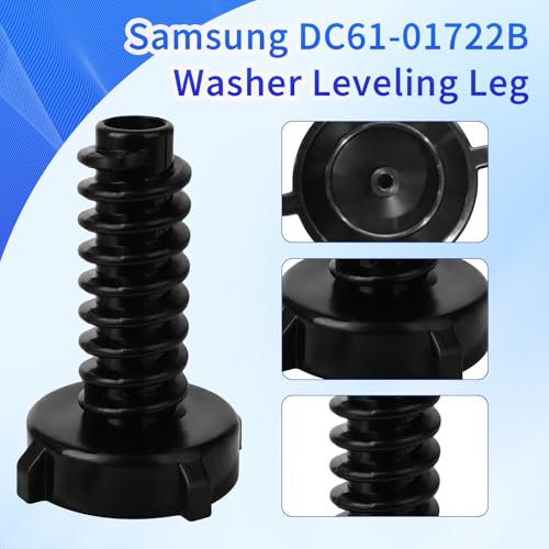 Image of DC61-01722B Leveling Leg for Washer Adjustable Leg