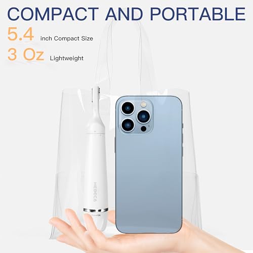 HEBECA Nasenhaartrimmer Herren Frauen - 2 in 1 Nasen Und Ohrhaartrimmer Herren Portble -...