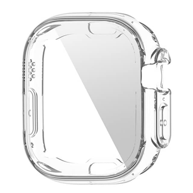 Coque bumper protecteur d'écran Apple Watch 49mm antichoc en TPU souple iWatch