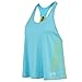 Zumba Dance Fitness Atmungsaktive Tank Workout Racerback Sportkleidung Damen, Light Blue, XL
