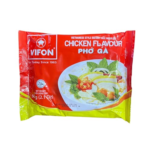 VIFON ベトナム インスタントフォー 鶏肉風味 60g, PHO GA VIFON (30袋/１箱)（Amazon）