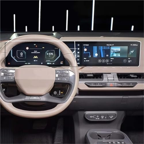 Vidrio para Kia EV9 evitan arañazos en pantalla de 12.3"