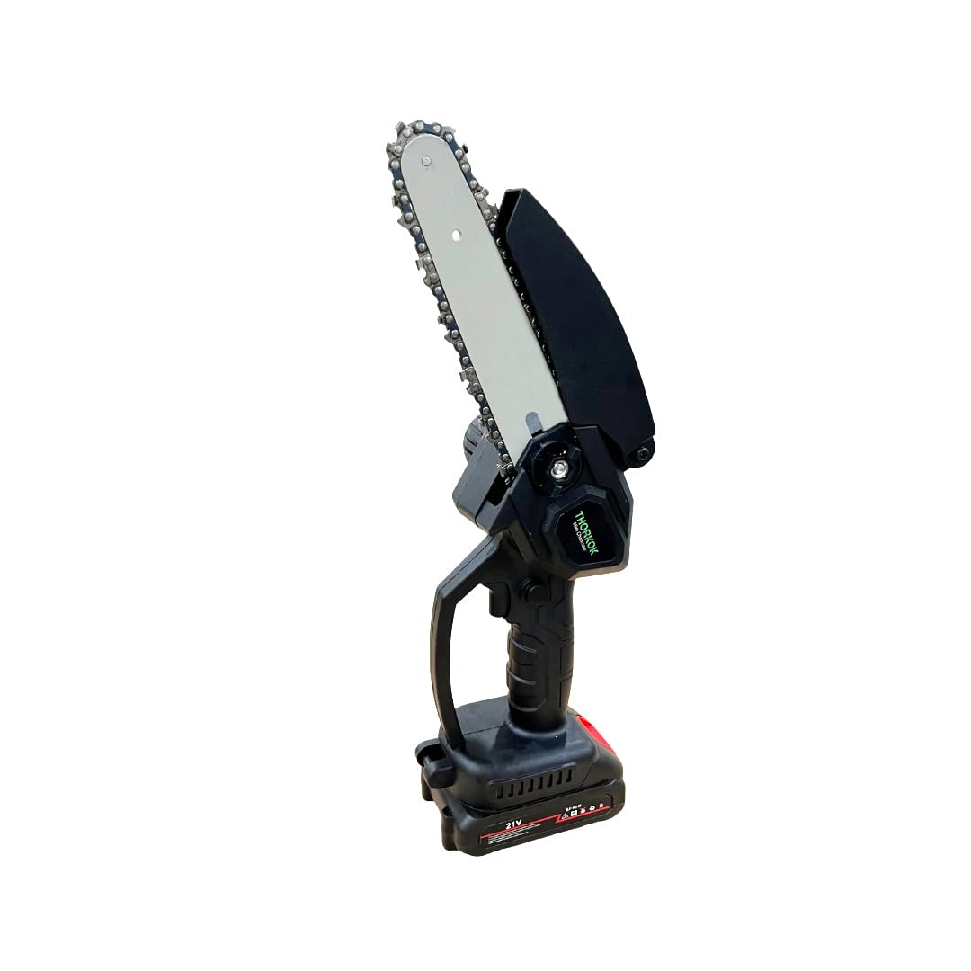 6 inch Mini Chainsaw, Portable Electric Chain saw Cordless, Battery-Operated Small Handheld Pruner Shears Power Tools for Cutting Limb Tree Branches Wood