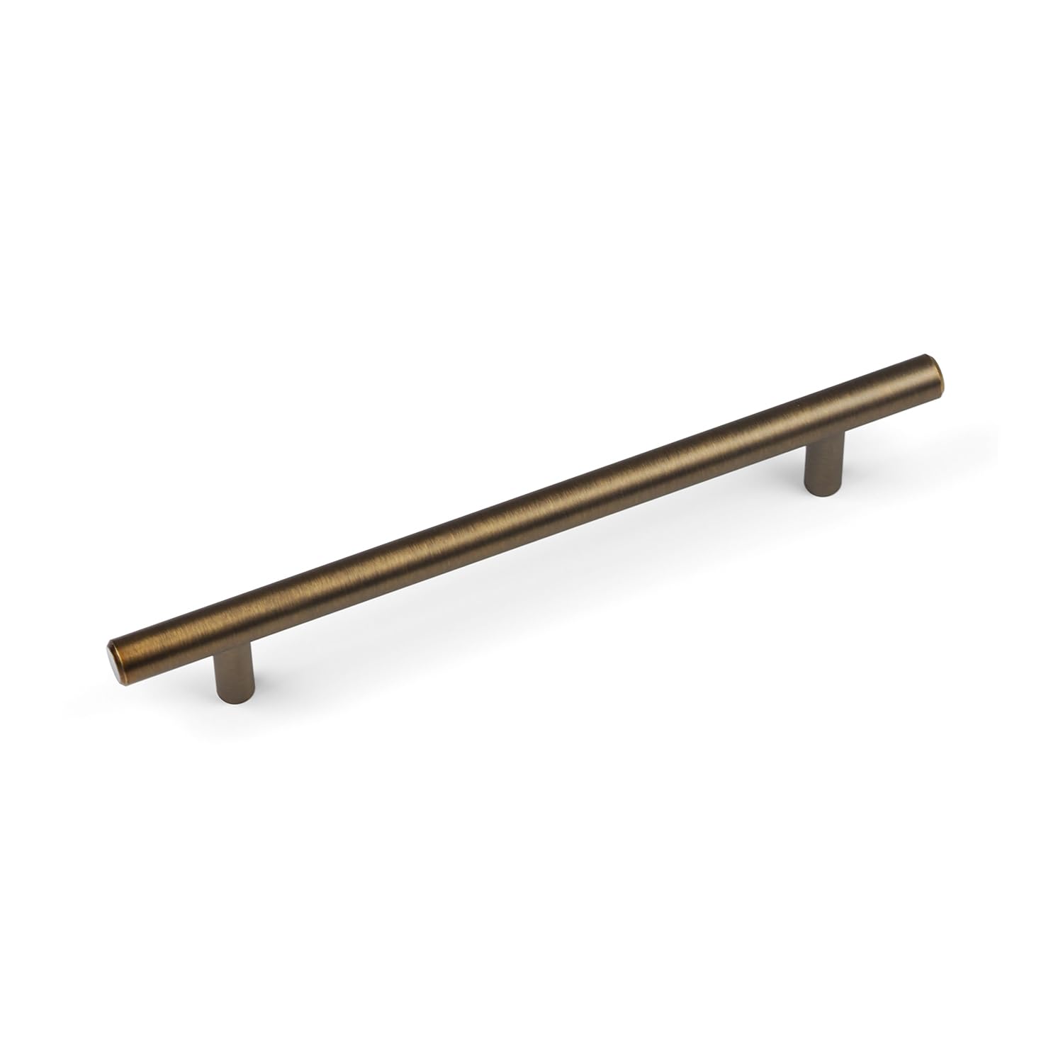 Handle & Home Antique Brass 160Mm Cabinet Handle Straight Bar Cupboard Door Drawer Pull T-Bar Wardrobe Furniture Replacement