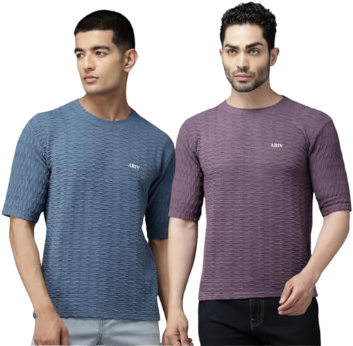 Image of TICOSS Men's Polyester Regular Fit T-Shirt