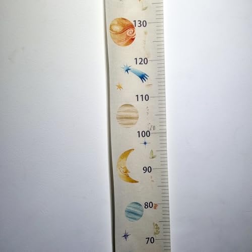 Régua Do Crescimento Astronauta - Pendurar - Canvas - Espaço, Naves