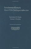 Renaissance Rhetoric Short-Title Catalogue 1460–1700