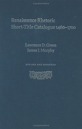 Renaissance Rhetoric Short-Title Catalogue 1460–1700
