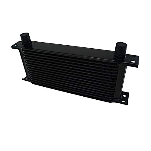 PQYRACING 汎用 オイルクーラー コア AN10 16段 薄型 高効率 コンパクト型