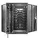 POCHAR Fully Assembled 12 Devices Laptop Charging Cabinet for Chromebook iPad Tablet, Wall Mount Locking Charging Station for Classroom Office Hospital, Tablet Storage Cabinet Cart 25
