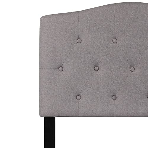 Flash Furniture Upholstered Headboard, Twin, Light Gray #TOP7