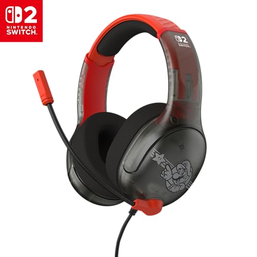 Turtle Beach Airlite Fit Wired Gaming Headset Mario Star...