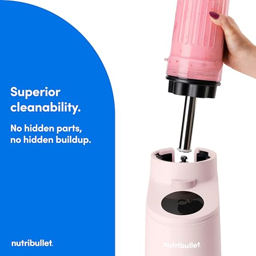 nutribullet Chill Ice Cream Maker, for Gelato, Sorbet, Frozen Yogurt, Smoothie Bowls, Compact Size, (2) Dishwasher Safe 16 oz. Pint Cups with Lids, Cotton Candy Pink, NBD50100CCP - image 9