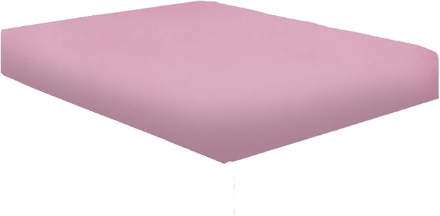 NIYS Luxury Bedding Finest 100% Egyptian Cotton 10"/25CM Fitted Sheets (King, Pink)
