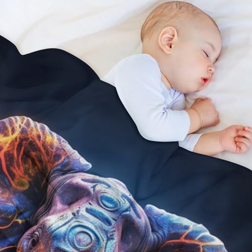 Couverture en flannel éléphant de qualité supérieure et pelucheuse