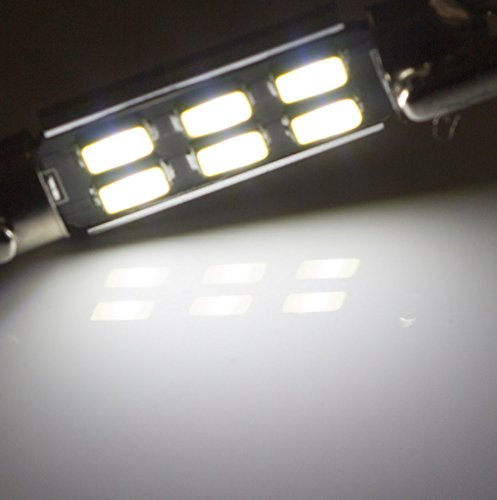 2 Bombillas LED LED Blanca Super Brillantes para Auto miniatura 2