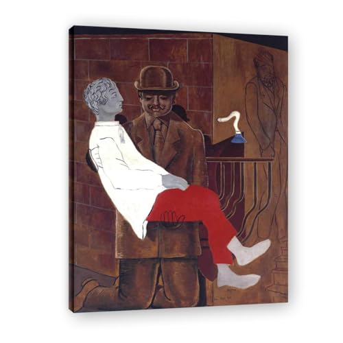 Toile Max Ernst Pietà peinture surréaliste émotion artistique