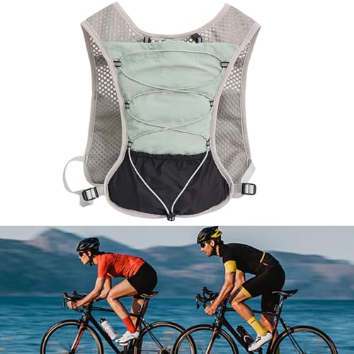 Sac à dos d'hydratation de course à pied réfléchissant 5L polyvalent