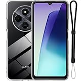 For Redmi 14C 4G ケース 保護カバー クリア 【HNWEIWEI】 耐衝撃 TPU素材 柔らかい手触り 四隅の厚 全面保護 スクリーン & カメラ保護 軽量 薄型 耐衝撃 傷つけ防止 指紋防止 黄変防止 Redmi 14C 保護カバー (クリア)