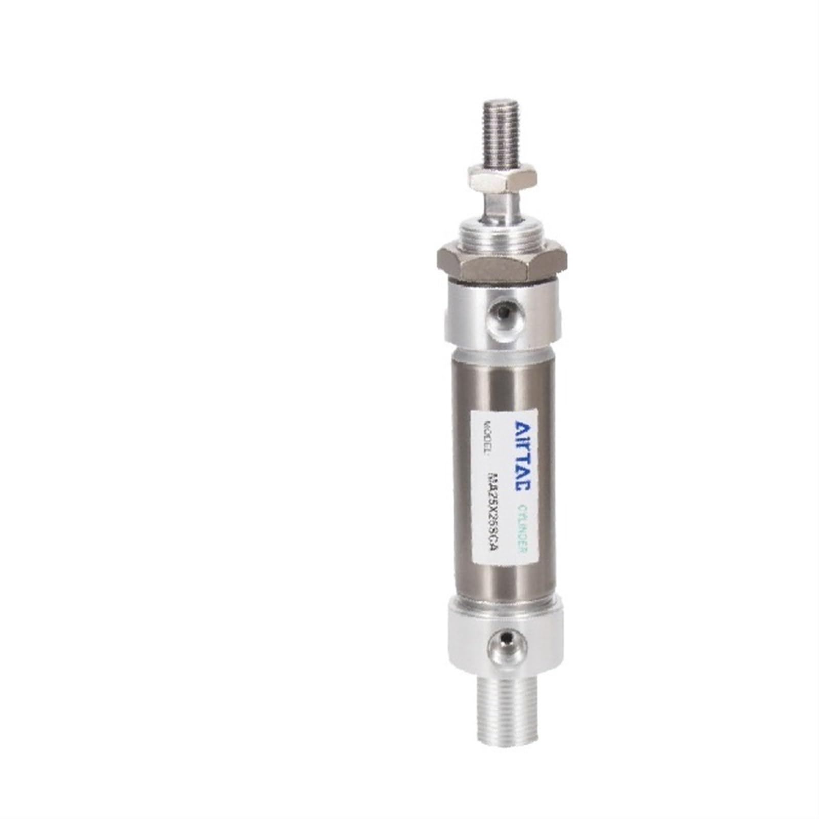Mini cylindre en acier inoxydable MA40X225-SCA vérin pneumatique 40mm