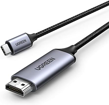 UGREEN USB C to HDMI Cable 4K@60Hz 1440P@120Hz 1080P@240Hz Type C Thunderbolt 5 4 3 HDMI 2.0 HDR Adapter Compatible with iPhone 17 16 15,MacBook Pro Air,Mac Mini,iMac,iPad,Galaxy S25 Ultra S24(2M)