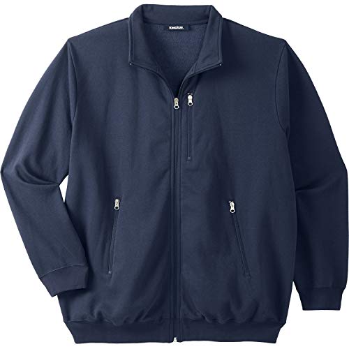 Image of KingSize Men's Big & Tall Full-Zip Fleece Jacket