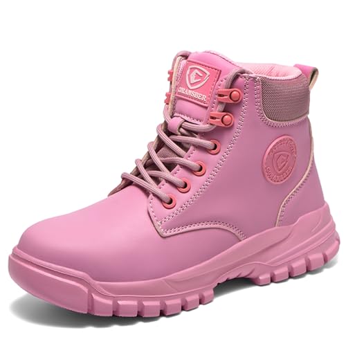 Image of Steel Toe Boots for Women Men Waterproof Lightweight Safety Shoes