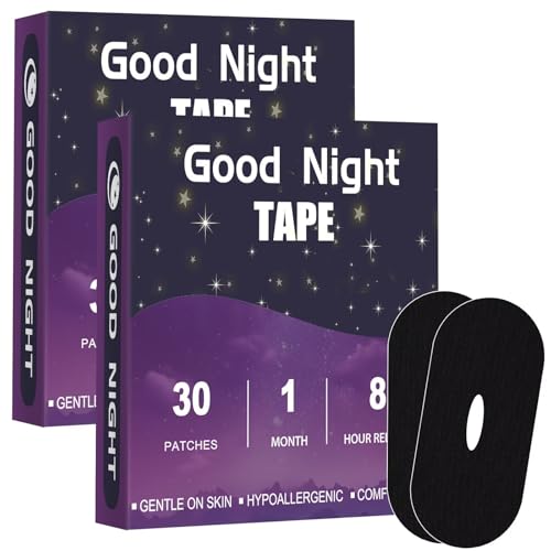 Black Athletic Tape Wrap 60 Pack, Portable Easy to Carry