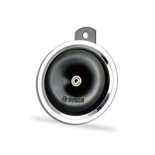 Image of Bosch Offroader Horn Black Colour 12 V Single For Car, LCV,3-Wheeler,Bike