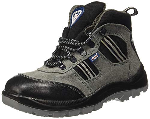 Allen Cooper AC 1157 Hi-Ankle Leather Safety Shoe, Size 11 UK/India view 1