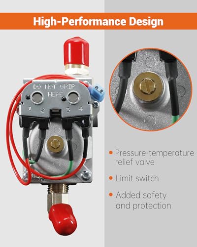 Image of 92089 Water Heater Valve Kit Compatible with Atwood 10 Gal Water Heaters Fit for Rogers Solenoid RV Parts, Replacement GCH10A-2E GCH10A-3E GCH10A-4E 93844 93870 93869 93844 93321 92078