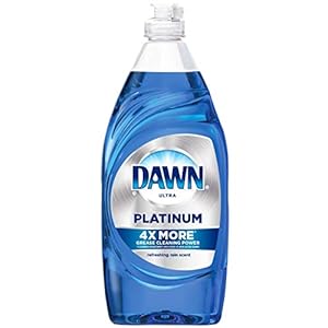 Dawn Platinum Liquid Dish Soap, Refreshing Rain Scent, 7 Fl Oz