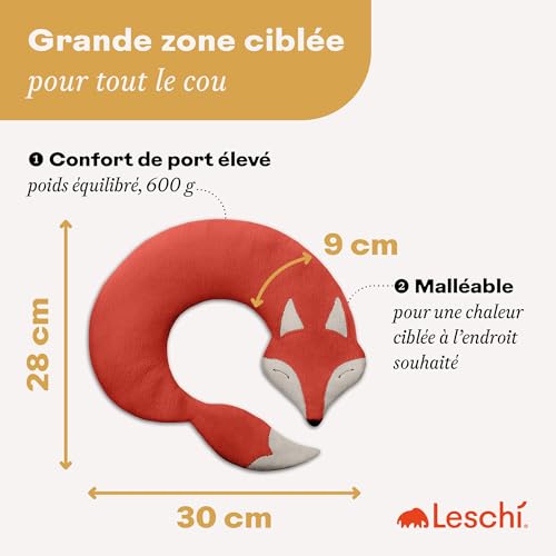 Bouillotte micro-ondes cervicale et coussin chauffant nuque - 6