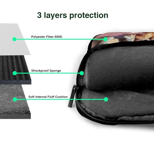 Bolso portátil impermeable 13 pulgadas para laptop miniatura 5