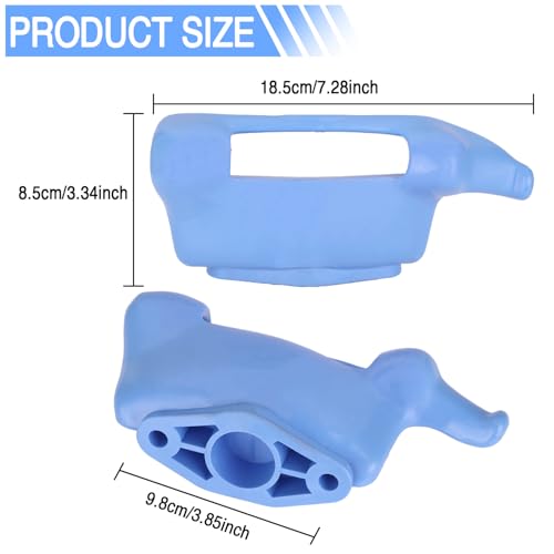 Image of Tire Changer Duck Head,Tire Changer Machine Mount /Demount Head Replacement for Hunter Tire Changer 221-675-2 221-675-2-B (1, Blue)