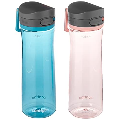 Contigo Jackson 2.0 Tritan Water Bottle with AUTOPOP Lid 24 Oz. 2- Pack